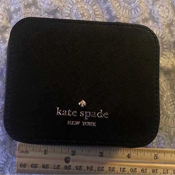 kate spade Handbags - Kate spade black jewelry holder for travel etc. New with tags